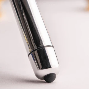 ROCKS-OFF - RO-80 CHROME VIBRATING BULLET SILVER
